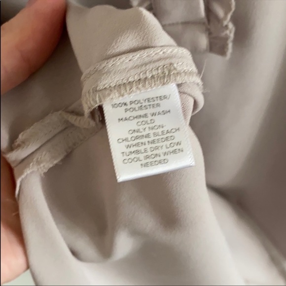 LOFT • Light Lavender Popover Blouse - Picture 8 of 8